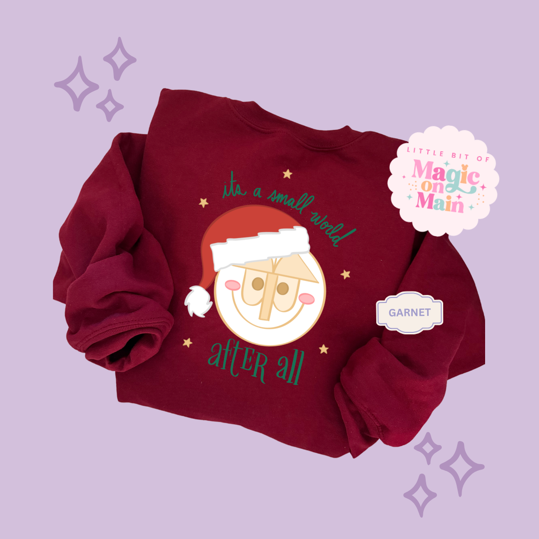 PRINTED SML WORLD - EXCLUSIVE TO MoM - ADULT SWEATSHIRT