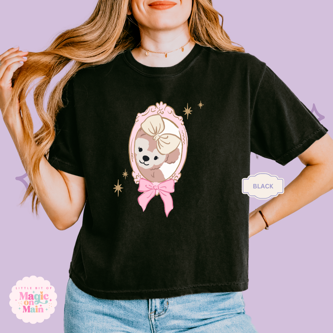 PRINTED PARK GIRLIE SHELLIE MAY - WOMENS BOXY T-SHIRT