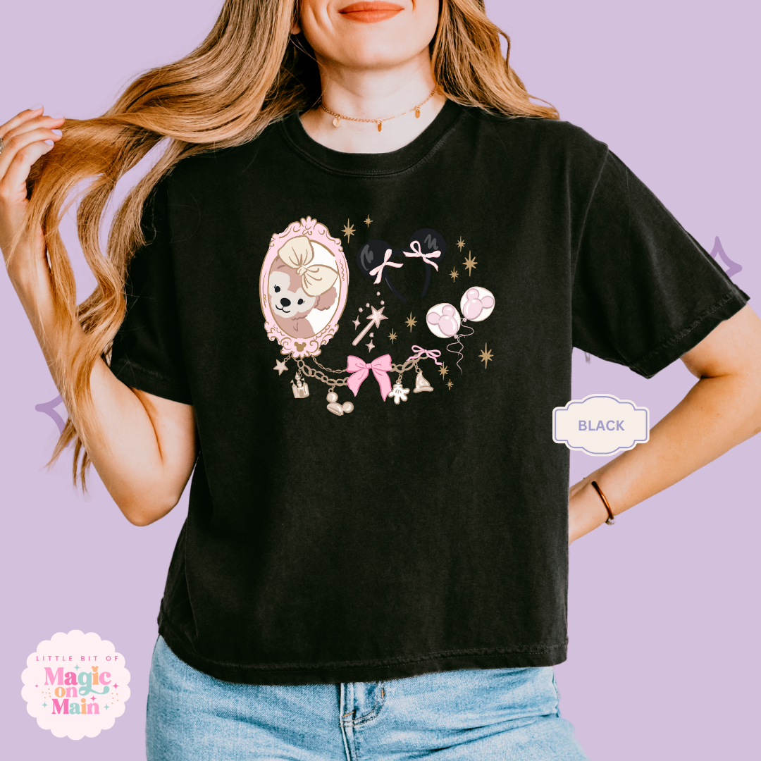 PRINTED PARK GIRLIE - WOMENS BOXY T-SHIRT