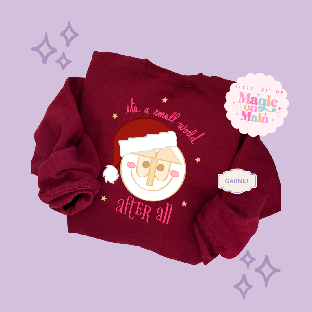 PRINTED SML WORLD - EXCLUSIVE TO MoM - ADULT SWEATSHIRT