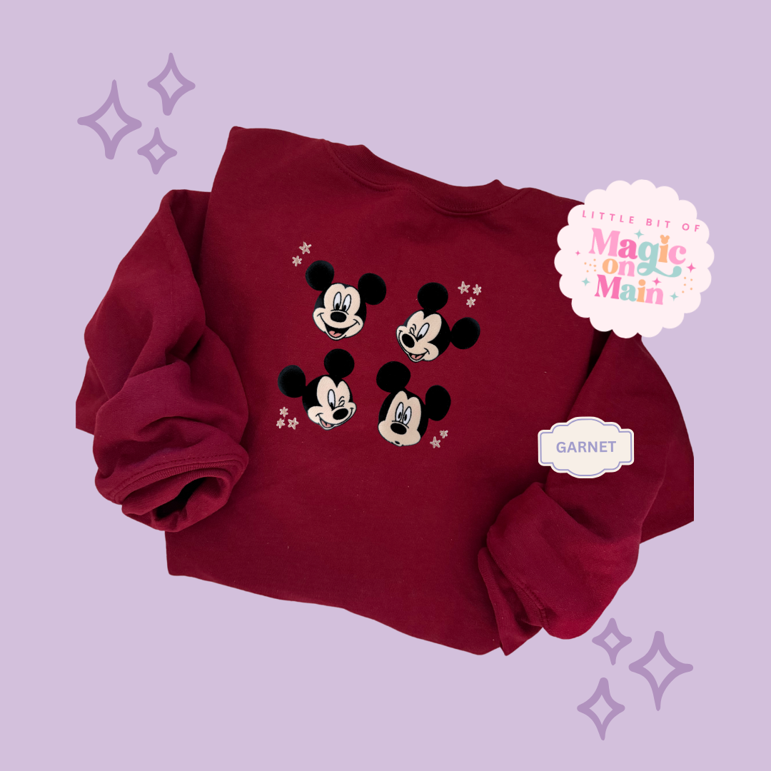 EMBROIDERED MCKY STARS - EXCLUSIVE TO MoM - ADULT SWEATSHIRT 10037