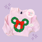 PRINTED MICKEY WREATH - EXCLUSIVE TO MoM - ADULT SWEATSHIRT