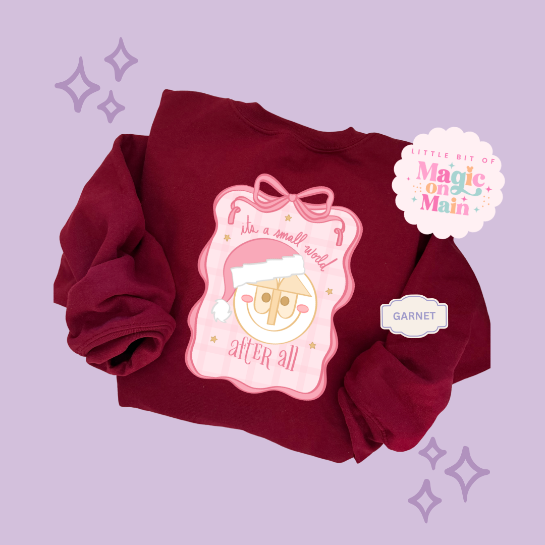 PRINTED SML WORLD COQUETTE - EXCLUSIVE TO MoM - ADULT SWEATSHIRT