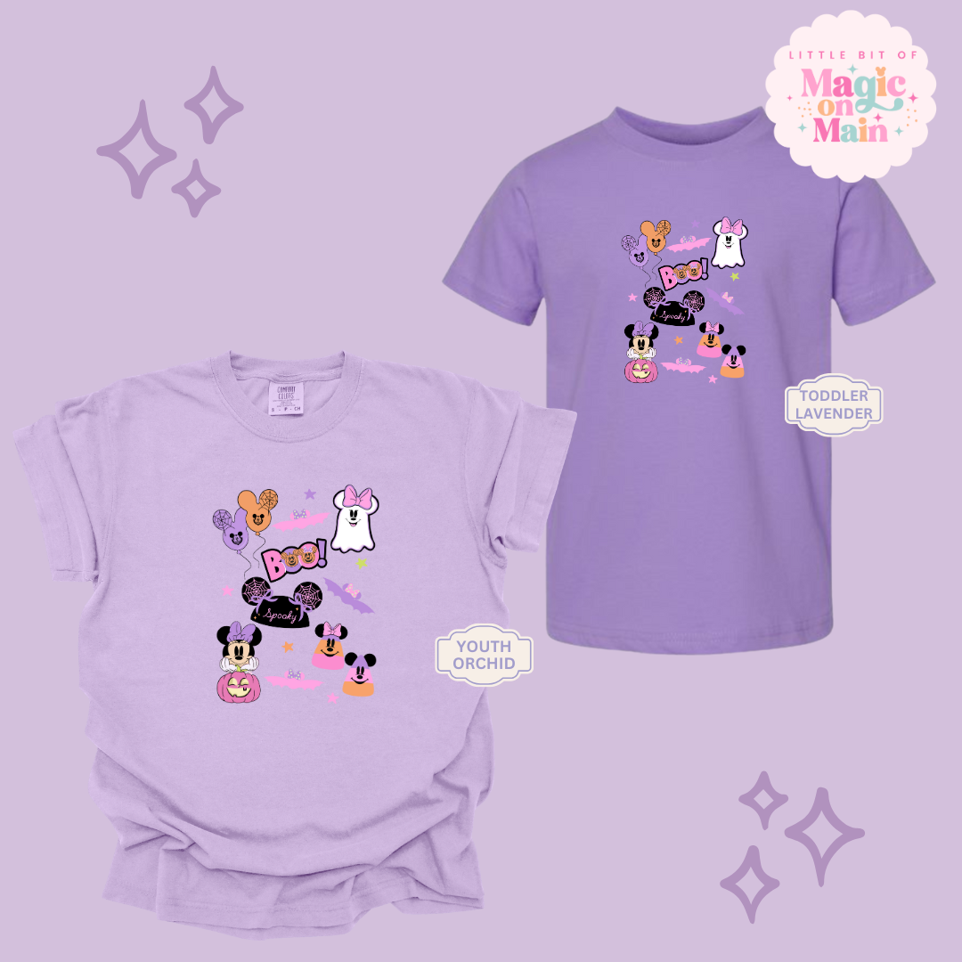 PRINTED SPOOKY ELEMENTS - EXCLUSIVE TO MOM - YOUTH/TODDLER