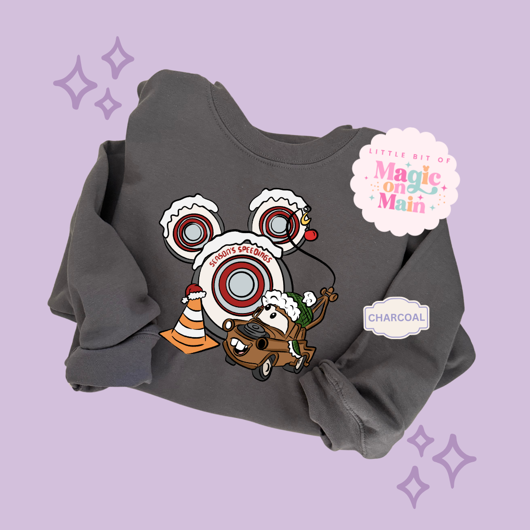 PRINTED SEASONS SPEEDINGS - ADULT SWEATSHIRT