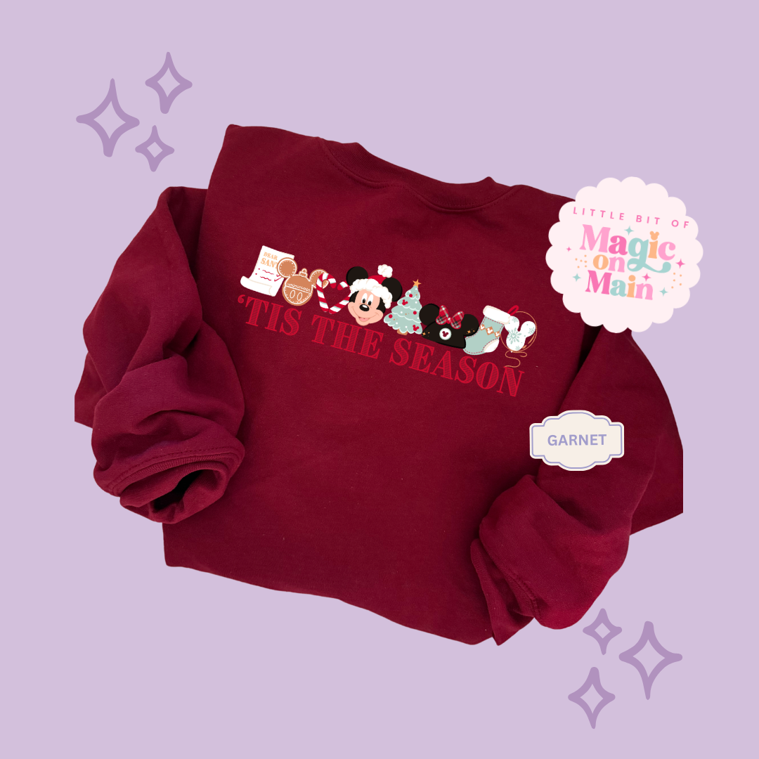 PRINTED TIS THE SEASON - EXCLUSIVE TO MoM - ADULT SWEATSHIRT
