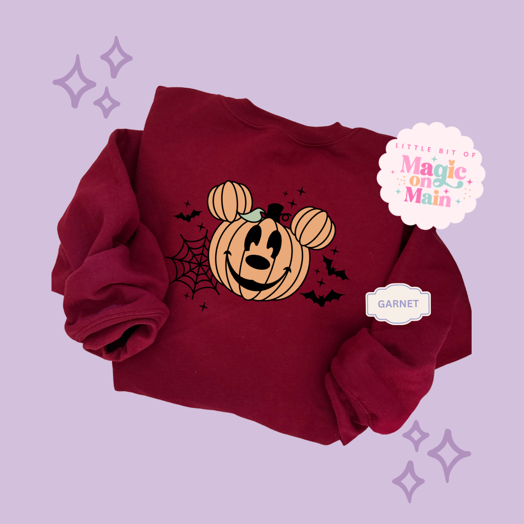 PRINTED MCKY PUMPKIN - EXCLUSIVE TO MoM - ADULT SWEATSHIRT 10057