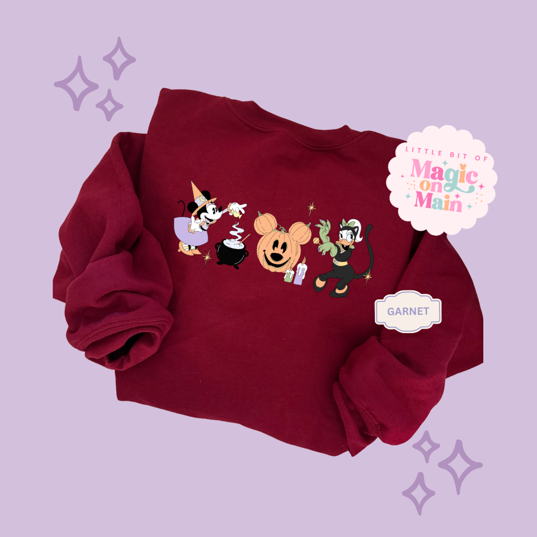 PRINTED  NOT SO SPOOKY - ADULT SWEATSHIRT