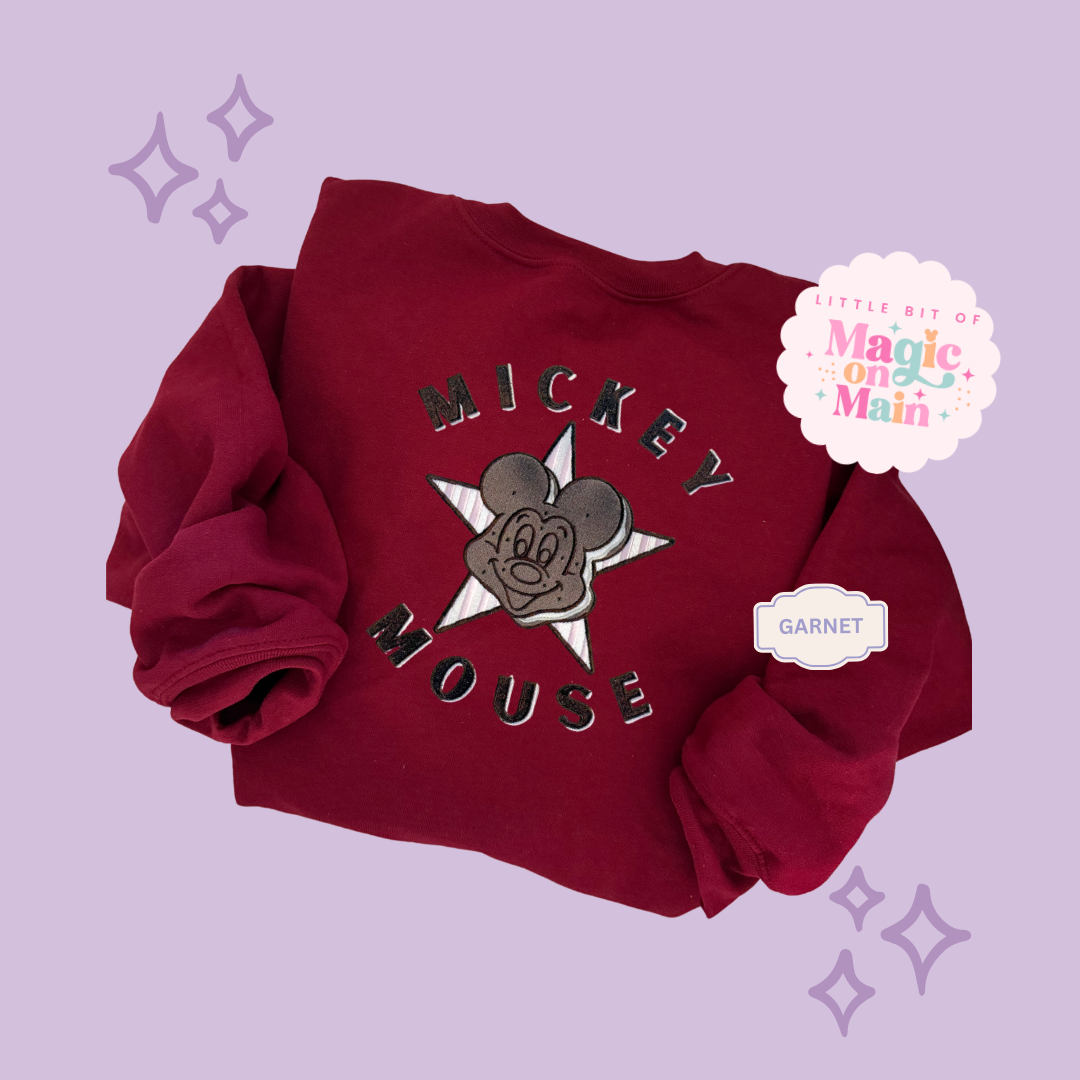 EMBROIDERED MCKY SNACKS - EXCLUSIVE TO MoM - ADULT SWEATSHIRT 10062