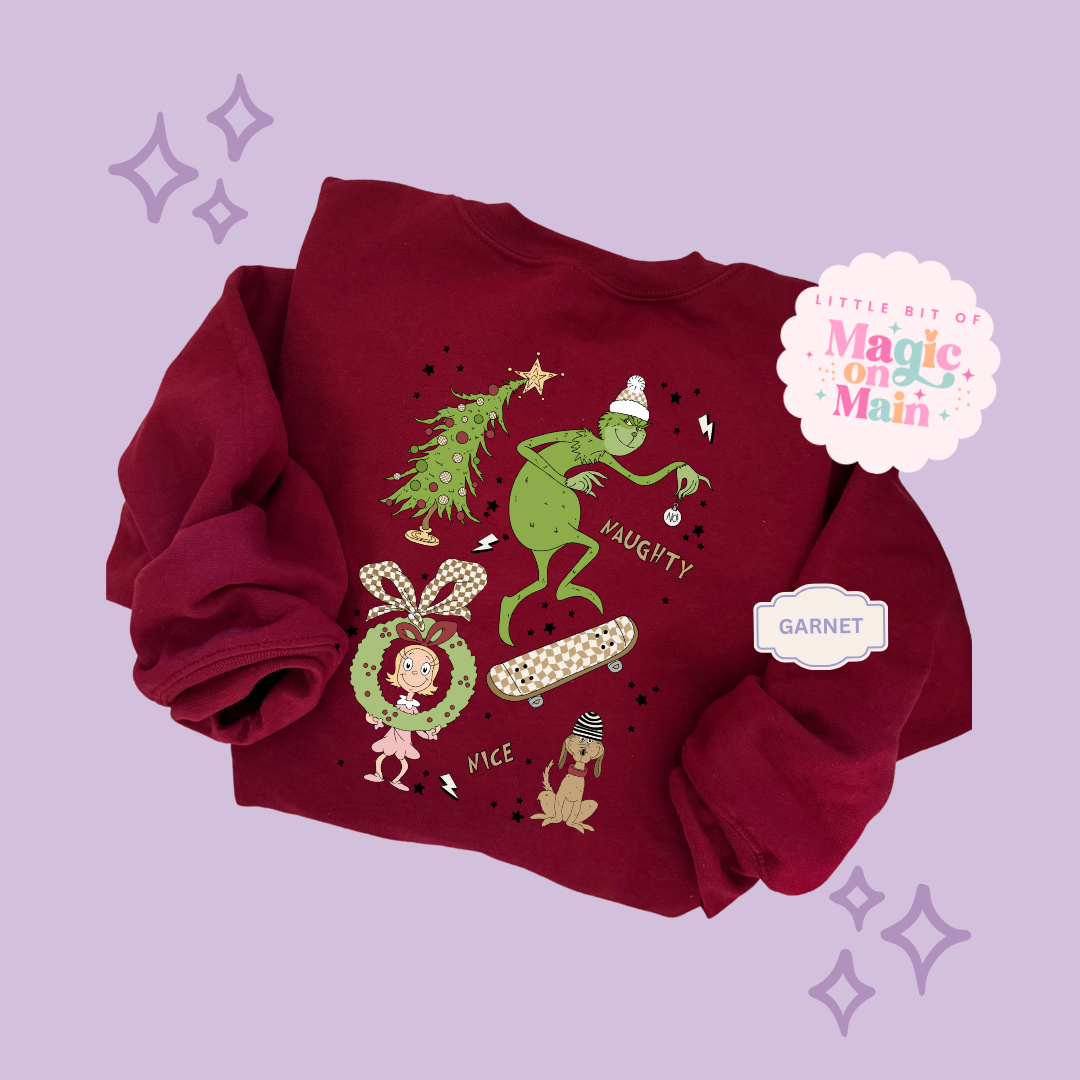 PRINTED MAX AND FRIENDS - EXCLUSIVE TO MoM - ADULT SWEATSHIRT