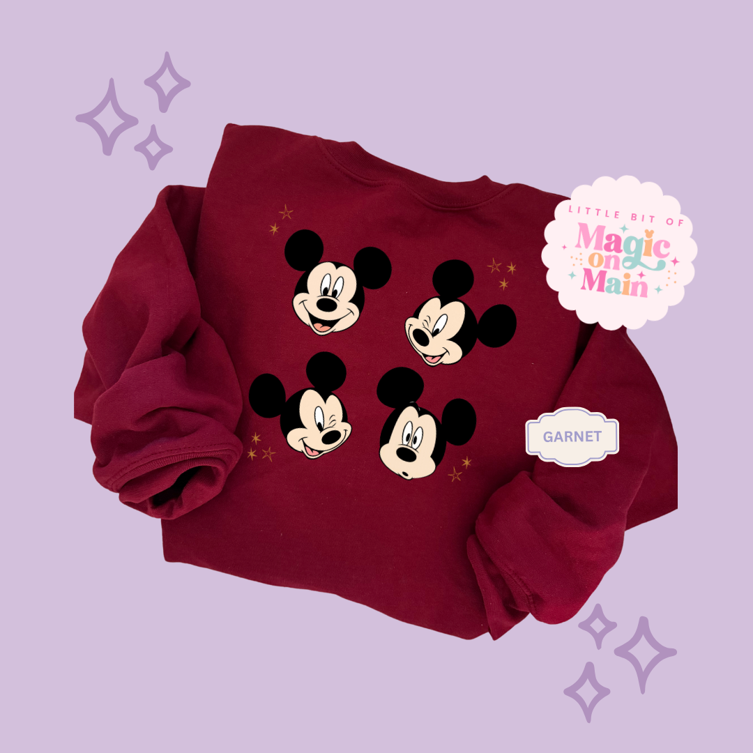 PRINTED MCKY STARS - EXCLUSIVE TO MoM - ADULT SWEATSHIRT 10037