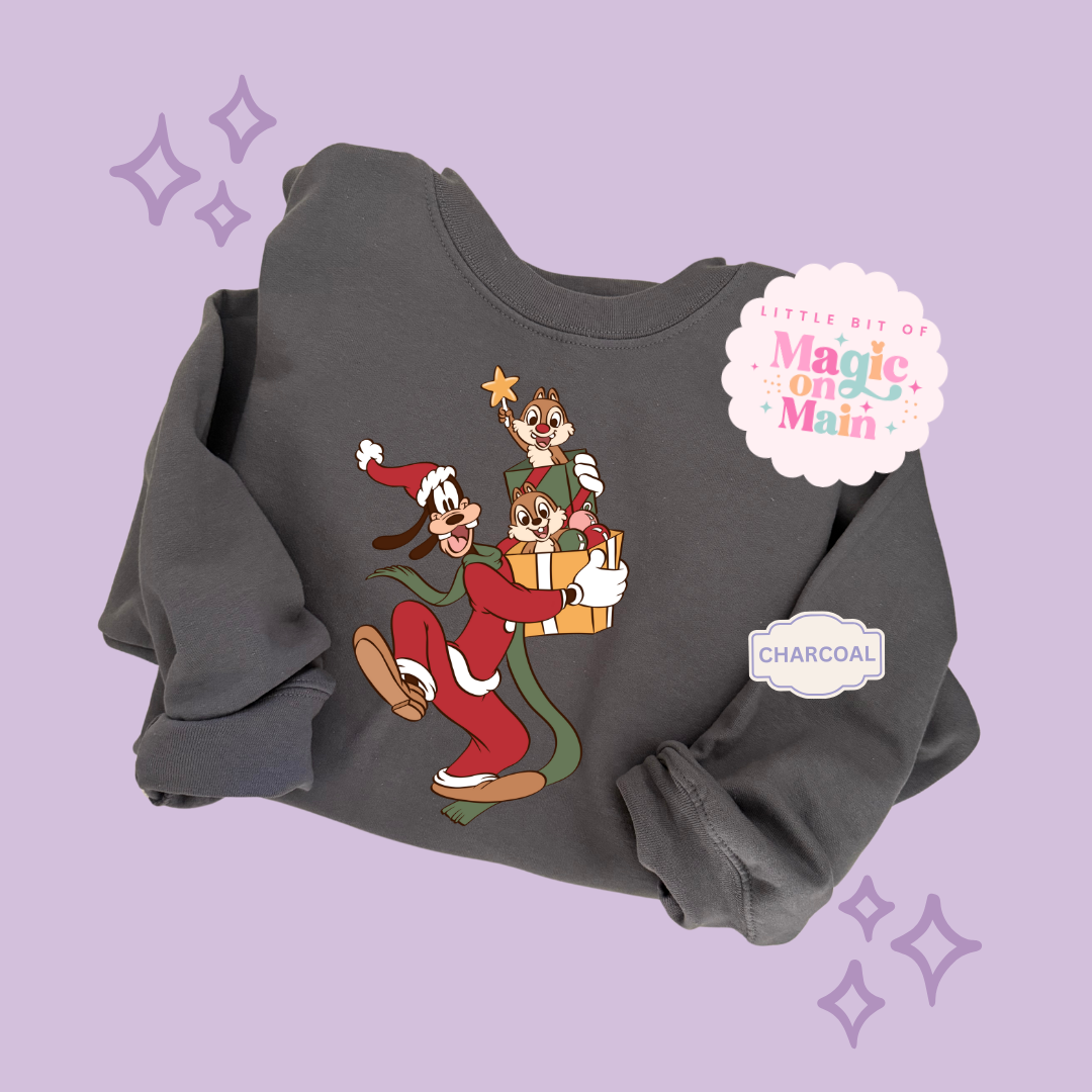 PRINTED GOOFY AND FRIENDS  - ADULT SWEATSHIRT