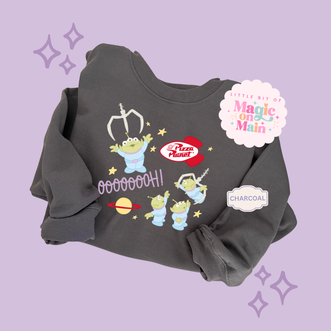 PRINTED ALIENS - EXCLUSIVE TO MoM - ADULT SWEATSHIRT