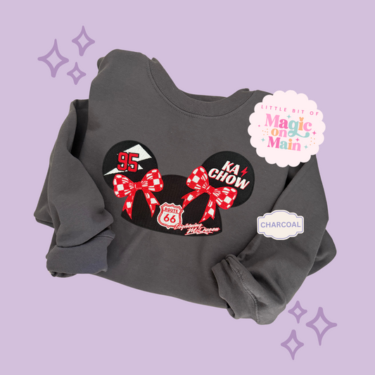 EMBROIDERED RED LMQ HAT - EXCLUSIVE COLLAB - ADULT SWEATSHIRT