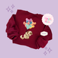 EMBROIDERED DUG - ADULT SWEATSHIRT