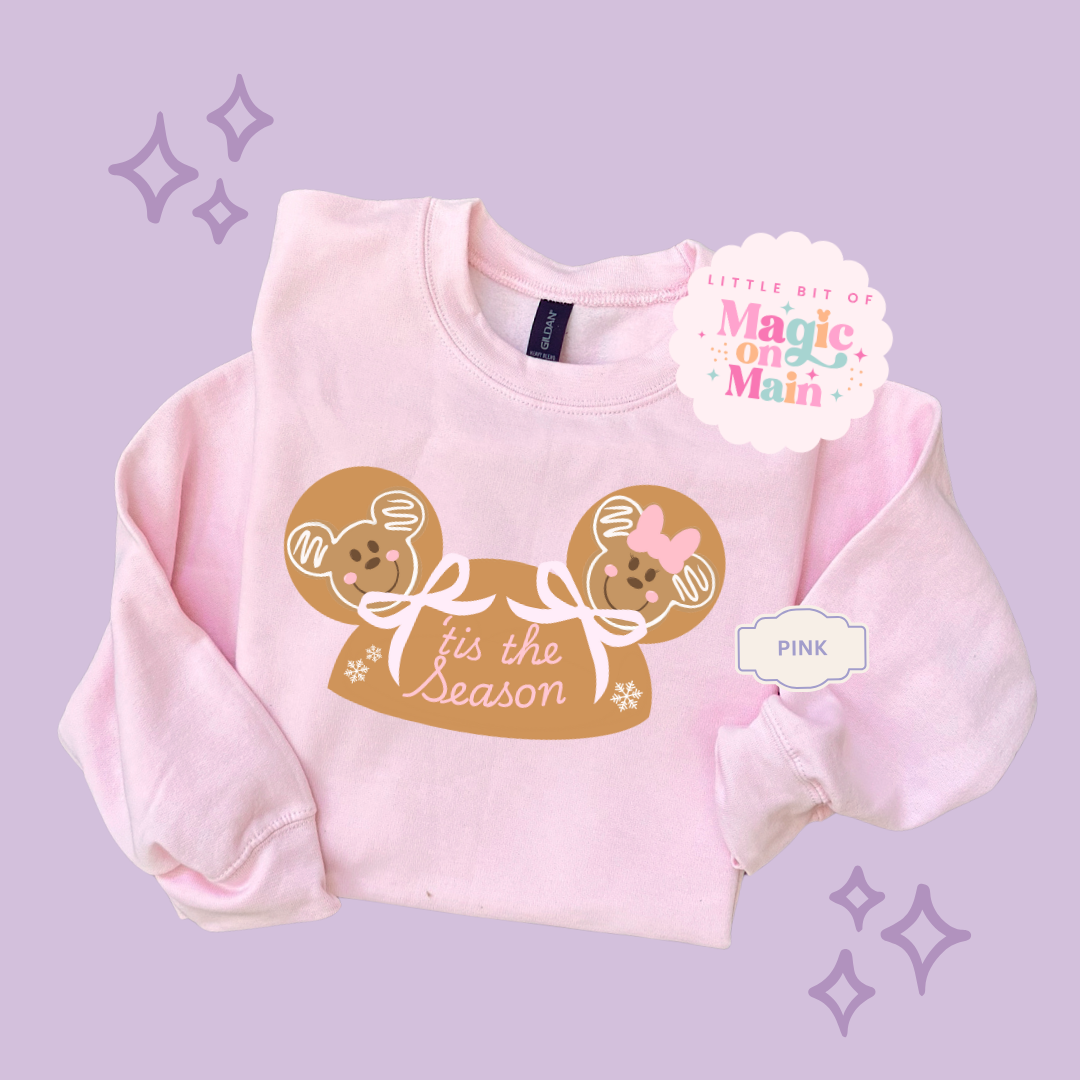 PRINTED GINGERBREAD HAT - EXCLUSIVE TO MoM - ADULT SWEATSHIRT