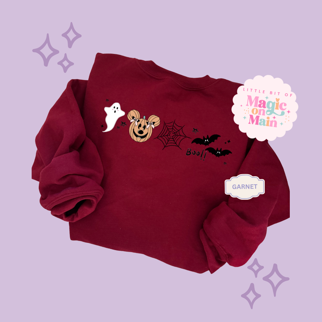 PRINTED BOO CREW - EXCLUSIVE TO MoM - ADULT SWEATSHIRT