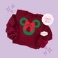 PRINTED MCKY WREATH - EXCLUSIVE TO MoM - ADULT SWEATSHIRT