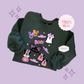 PRINTED GHOULY HALLOWEEN - EXCLUSIVE TO MoM - ADULT SWEATSHIRT 10059