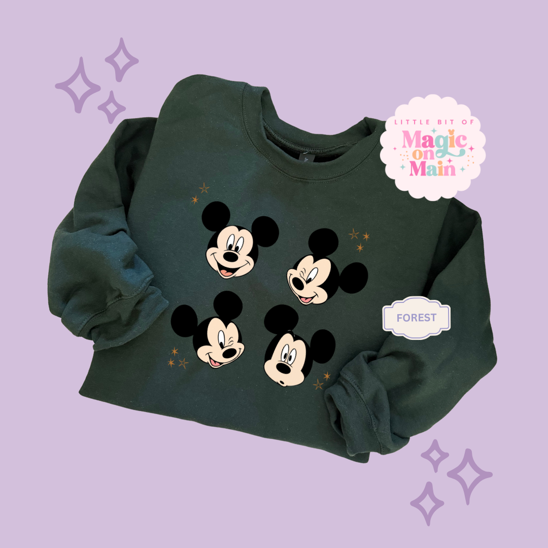 PRINTED MCKY STARS - EXCLUSIVE TO MoM - ADULT SWEATSHIRT 10037
