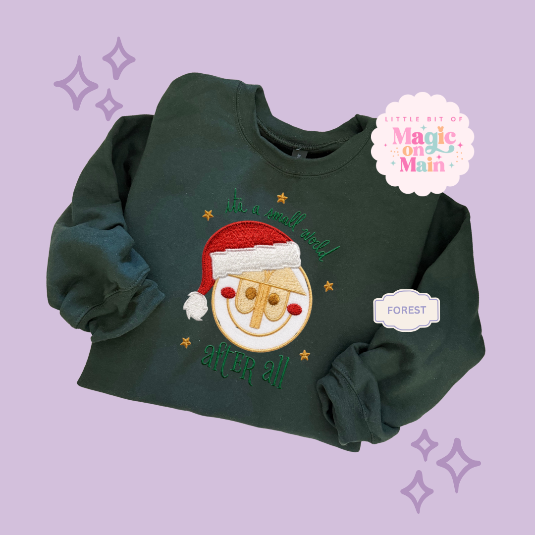 EMBROIDERED SML WORLD - EXCLUSIVE TO MoM - ADULT SWEATSHIRT