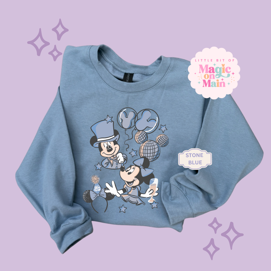 PRINTED NYE BLUE/GREY - ADULT SWEATSHIRT