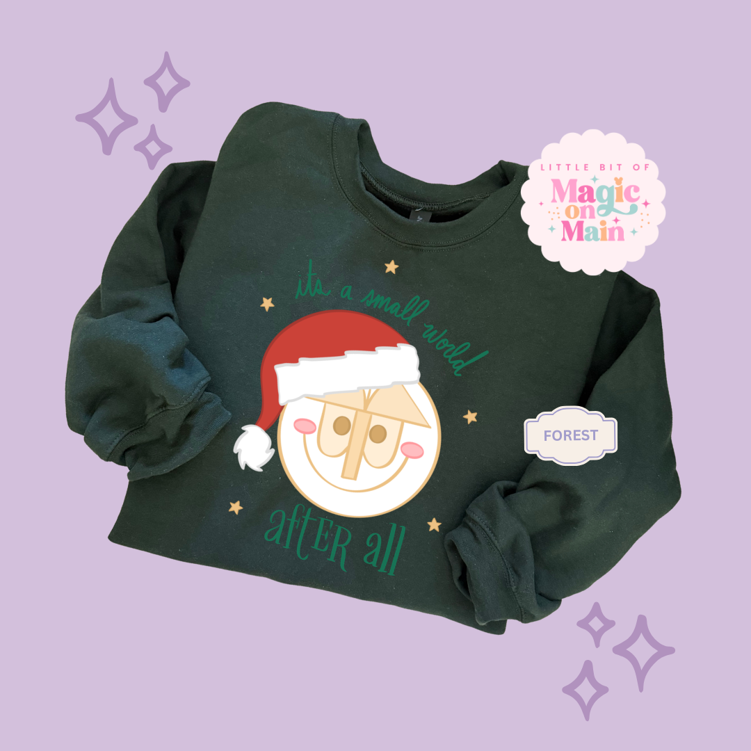 PRINTED SML WORLD - EXCLUSIVE TO MoM - ADULT SWEATSHIRT