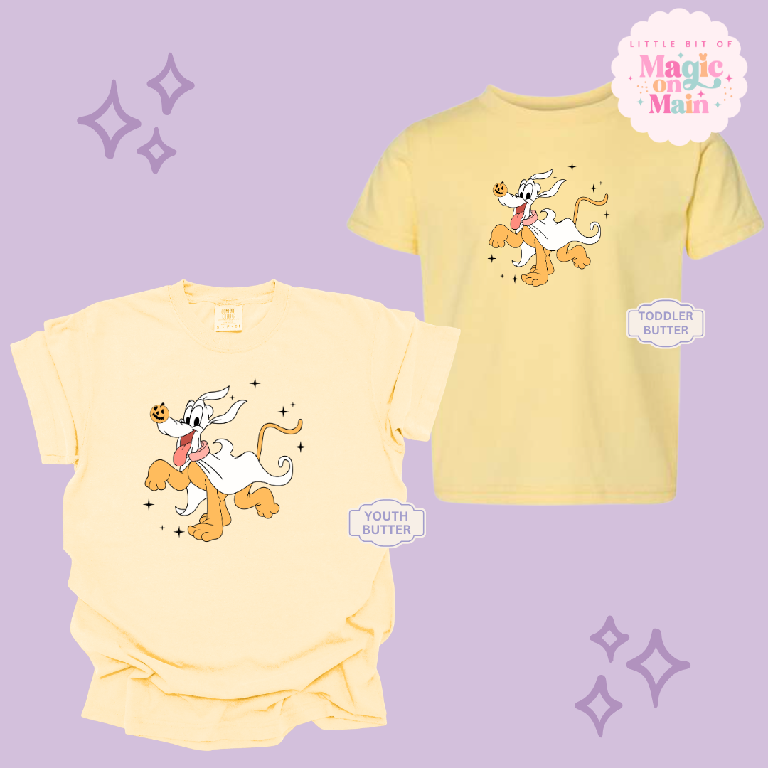 PRINTED HALLOWEEN PLUTO - YOUTH/TODDLER