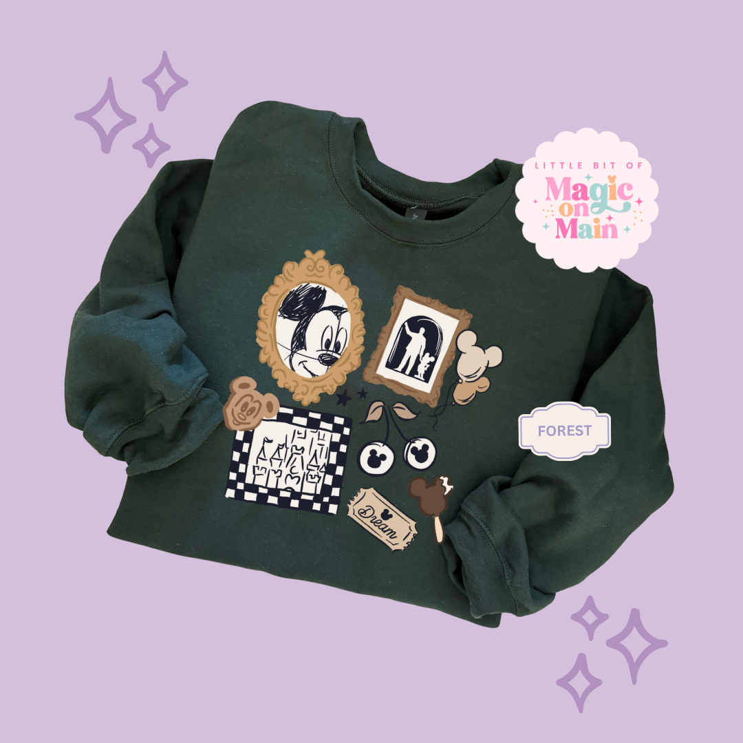 PRINTED NEUTRAL MCKY - ADULT SWEATSHIRT 10039