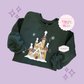 EMBROIDERED GINGERBREAD CASTLE - EXCLUSIVE TO MoM - ADULT SWEATSHIRT