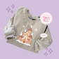 PRINTED GINGERBREAD CASTLE - EXCLUSIVE TO MoM - ADULT SWEATSHIRT