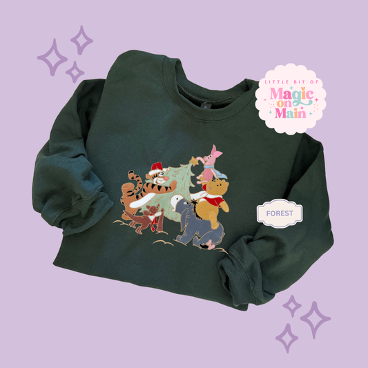 EMBROIDERED VERY BEARY - EXCLUSIVE COLLAB DESIGN - ADULT SWEATSHIRT