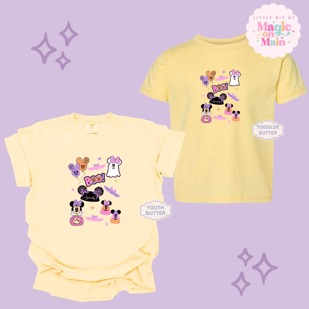 PRINTED SPOOKY ELEMENTS - EXCLUSIVE TO MOM - YOUTH/TODDLER