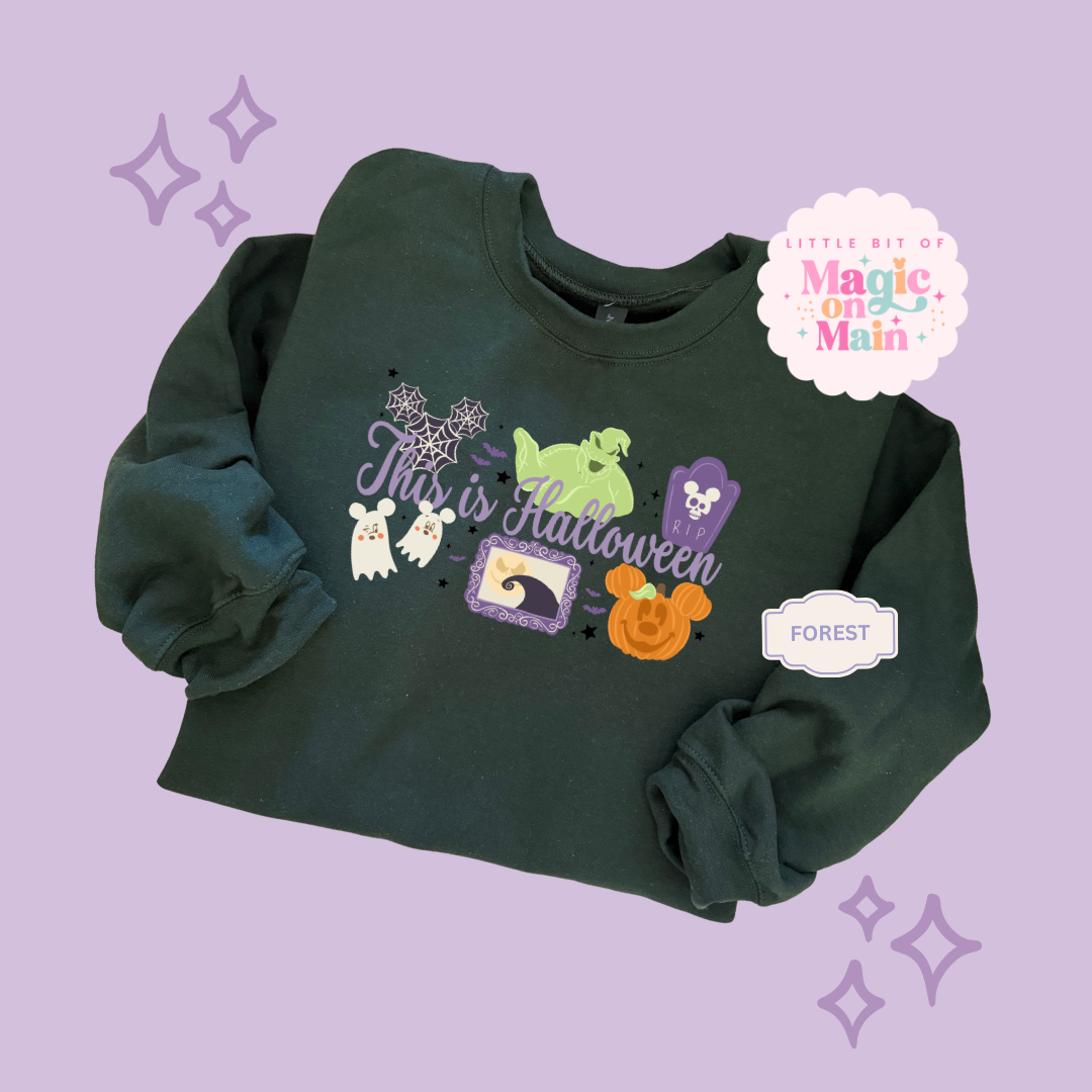 PRINTED THIS IS HALLOWEEN - EXCLUSIVE TO MoM - ADULT SWEATSHIRT