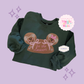 EMBROIDERED GINGERBREAD HOLIDAY HAT - EXCLUSIVE TO MoM - ADULT SWEATSHIRT (Copy)