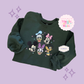EMBROIDERED MCKY AND FRIENDS - ADULT SWEATSHIRT