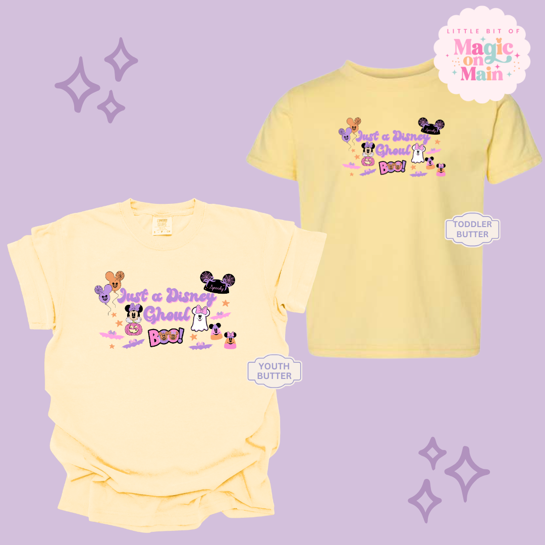 PRINTED JUST A GHOUL ELEMENTS - EXCLUSIVE TO MOM - YOUTH/TODDLER