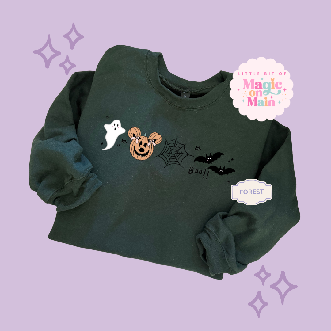 PRINTED BOO CREW - EXCLUSIVE TO MoM - ADULT SWEATSHIRT
