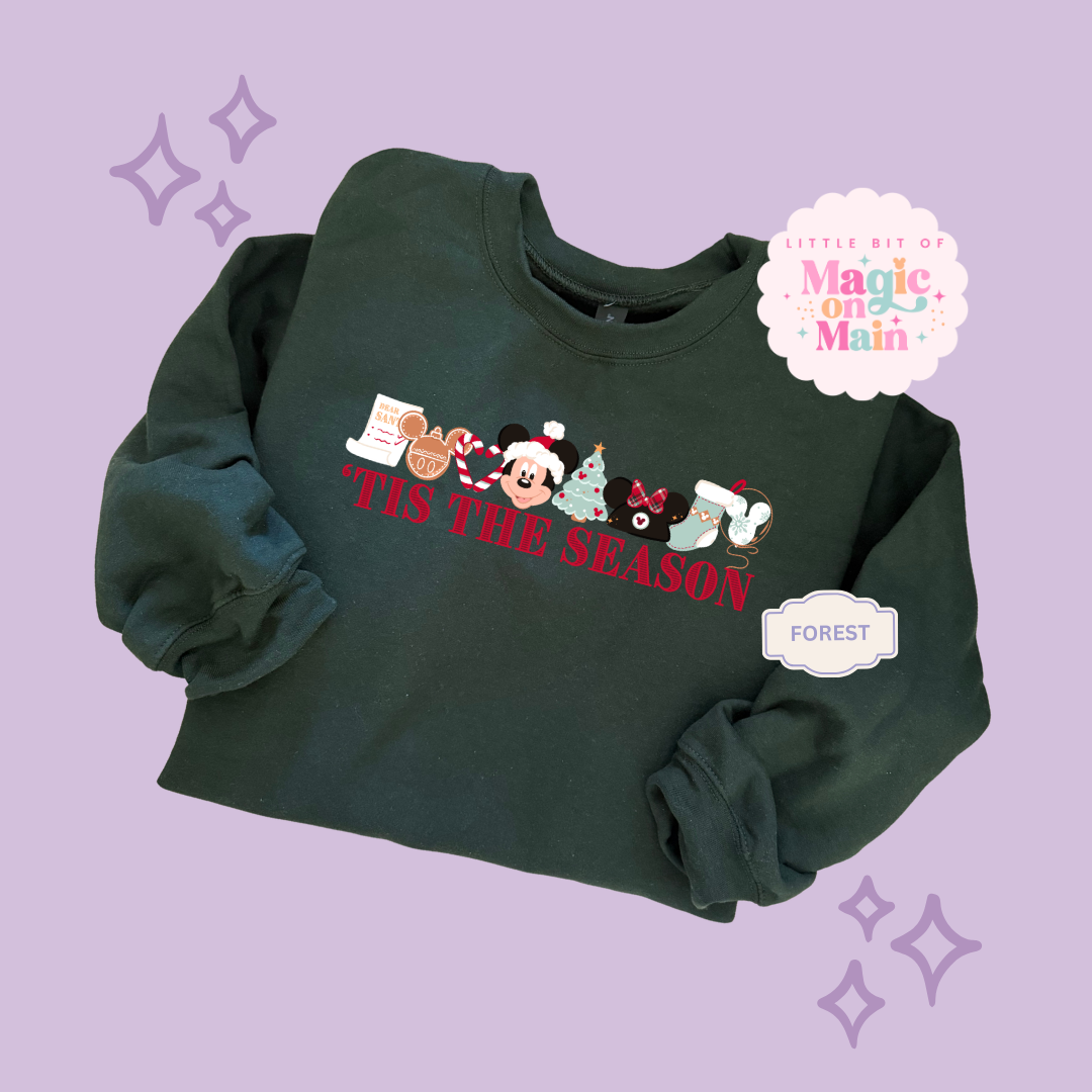 PRINTED TIS THE SEASON - EXCLUSIVE TO MoM - ADULT SWEATSHIRT