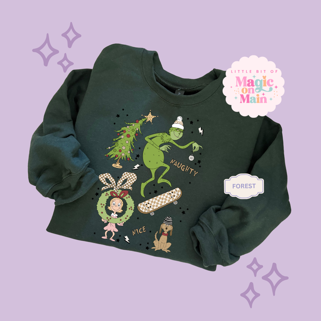 PRINTED MAX AND FRIENDS - EXCLUSIVE TO MoM - ADULT SWEATSHIRT