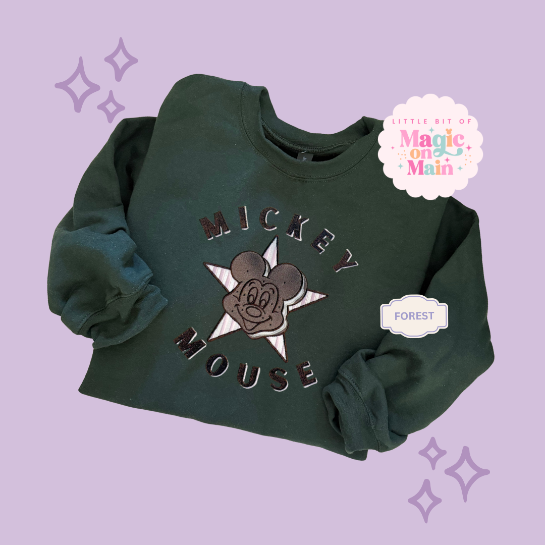 EMBROIDERED MCKY SNACKS - EXCLUSIVE TO MoM - ADULT SWEATSHIRT 10062