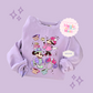 PRINTED MINNIES WONDERLAND - ADULT SWEATSHIRT