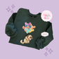 EMBROIDERED DUG - ADULT SWEATSHIRT
