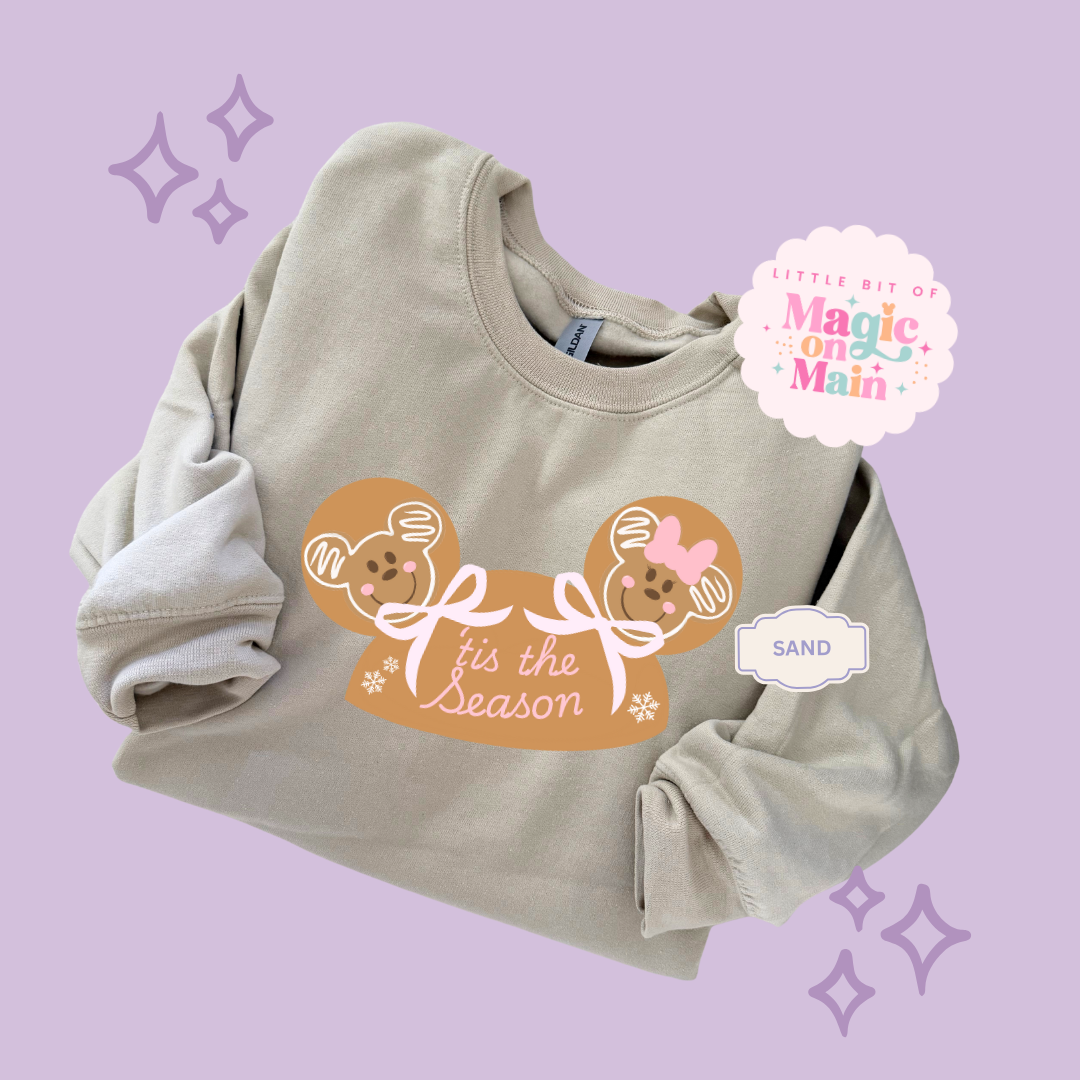 PRINTED GINGERBREAD HAT - EXCLUSIVE TO MoM - ADULT SWEATSHIRT