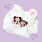 PRINTED MICKEY & MINNIE CHRISTMAS - ADULT SWEATSHIRT