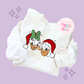 PRINTED DONALD & DAISY CHRISTMAS - ADULT SWEATSHIRT