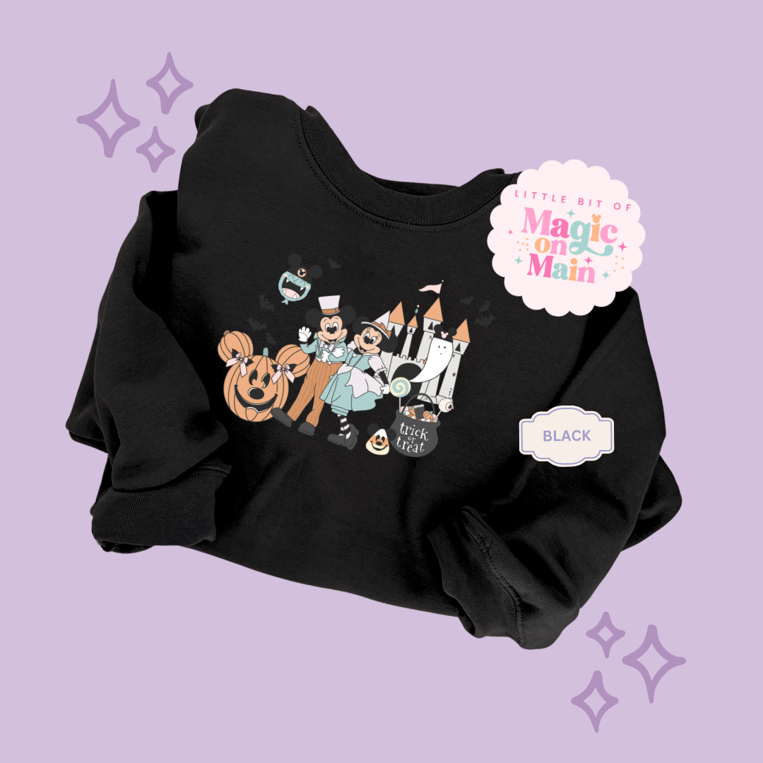 PRINTED MAIN ST HALLOWEEN - ADULT SWEATSHIRT