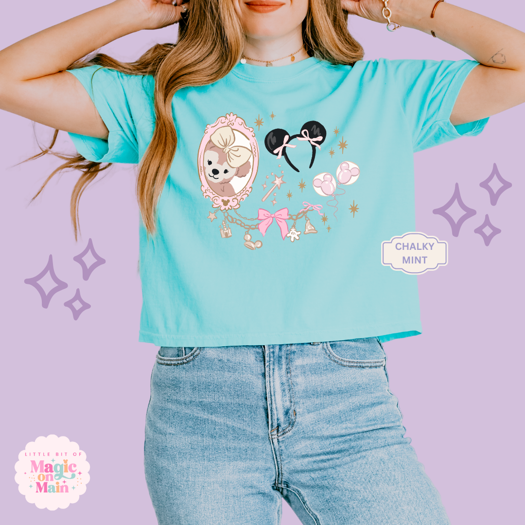 PRINTED PARK GIRLIE - WOMENS BOXY T-SHIRT
