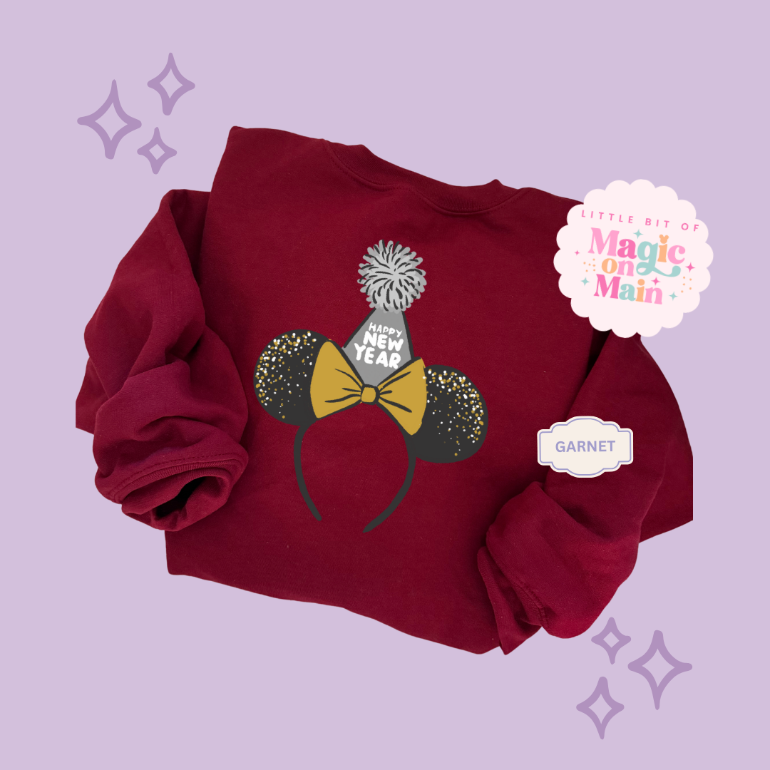 PRINTED PARTY HAT - ADULT SWEATSHIRT