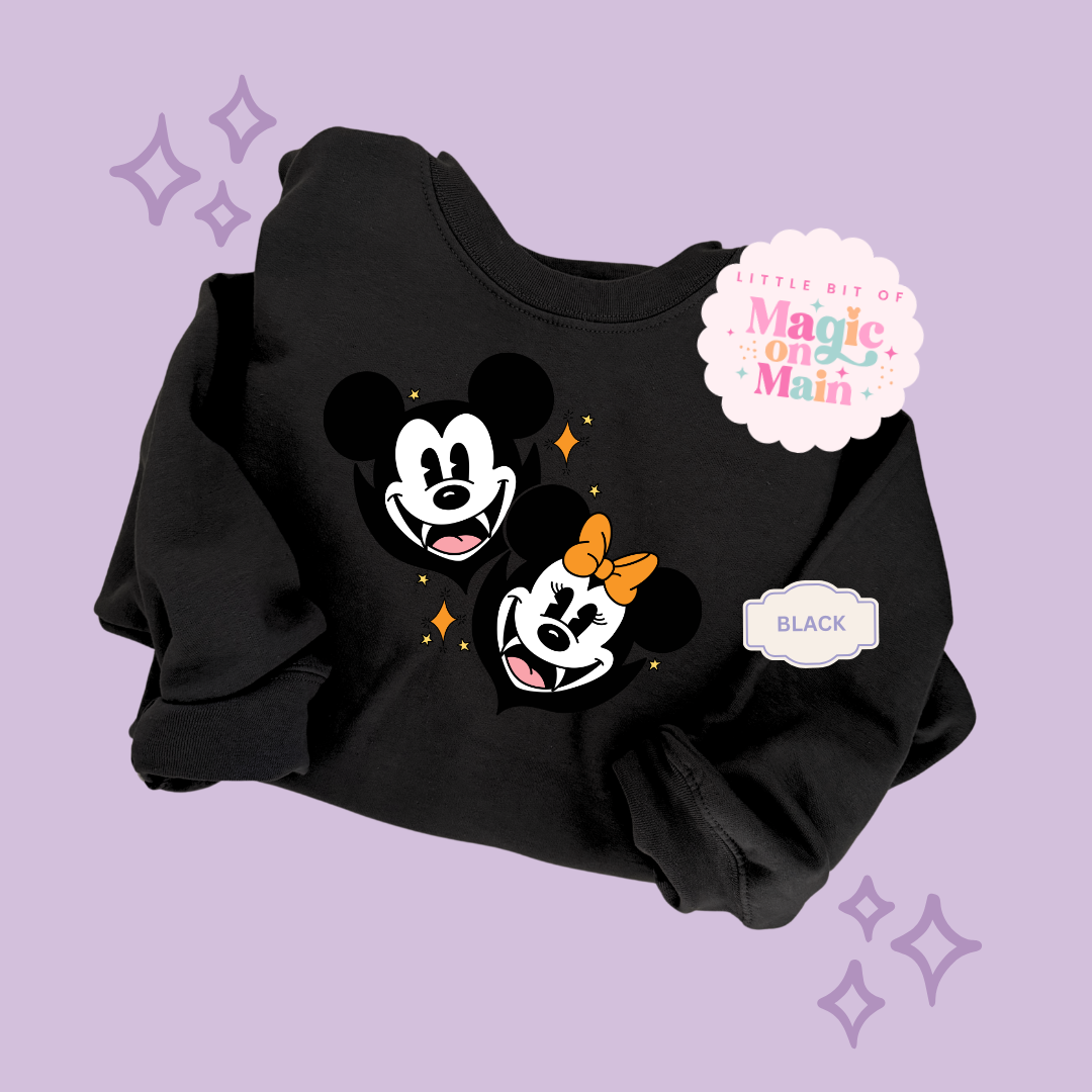 PRINTED MCKY VAMPIRE - EXCLUSIVE TO MoM - ADULT SWEATSHIRT 10058